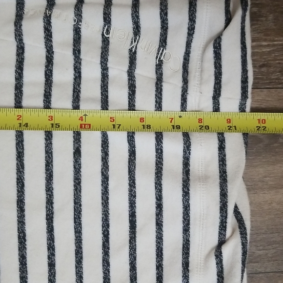 Calvin Klein Performance Striped L/S Lightweight Sweatshirt Size M - Picture 6 of 9